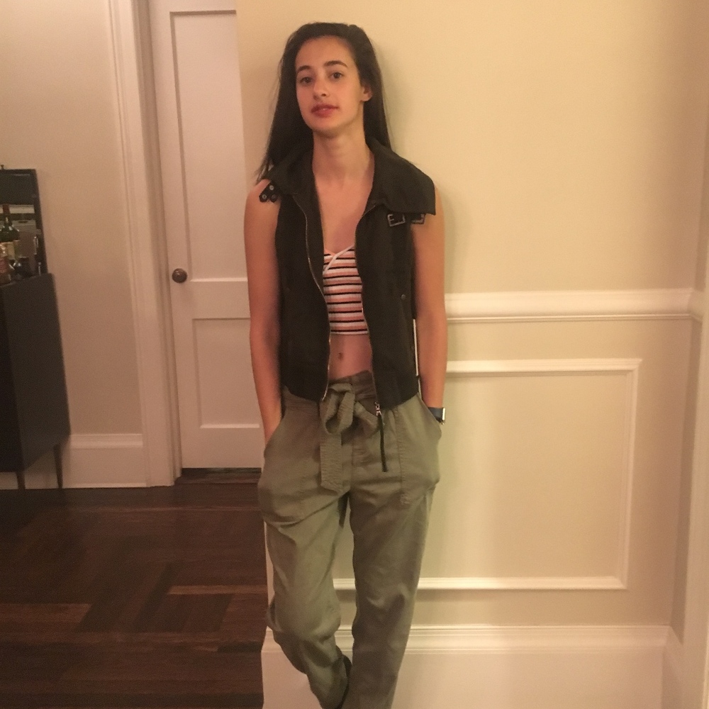 Marrakech Dark Green Vest (Anthropologie)